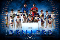 Baseball Softball Glove Team Template