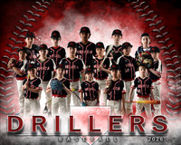 Baseball Softball Glove Team Template