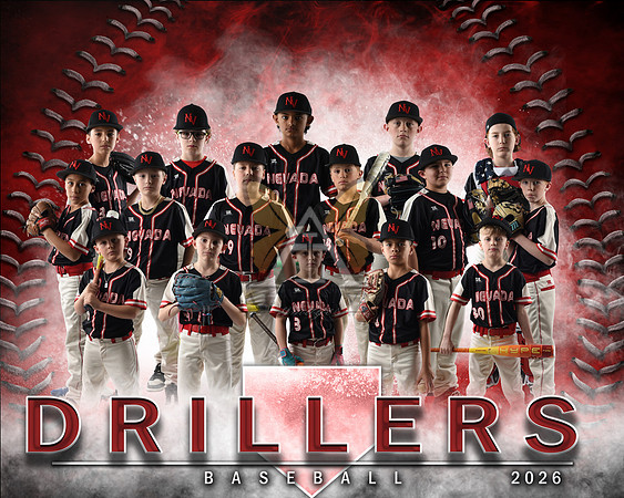 Baseball Softball Glove Team Template