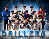 Baseball Softball Glove Team Template