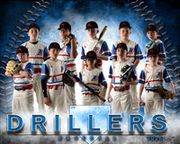 Baseball Softball Glove Team Template