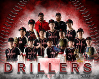 Baseball Softball Glove Team Template