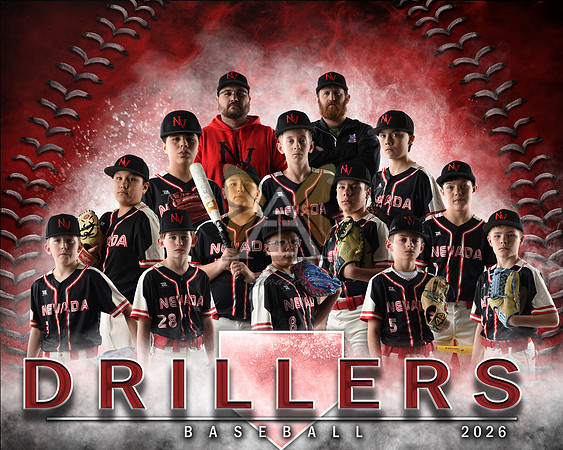 Baseball Softball Glove Team Template