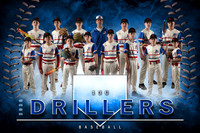 Baseball Softball Glove Team Template