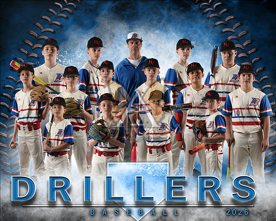 Baseball Softball Glove Team Template