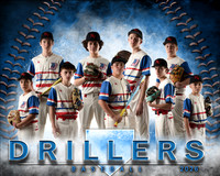 Baseball Softball Glove Team Template
