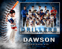 MVP Baseball Softball SportsMate Template