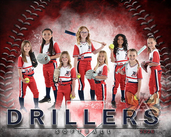 Baseball Softball Glove Team Template