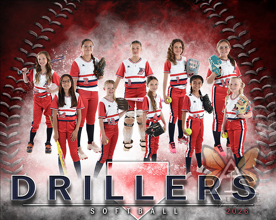 Baseball Softball Glove Team Template