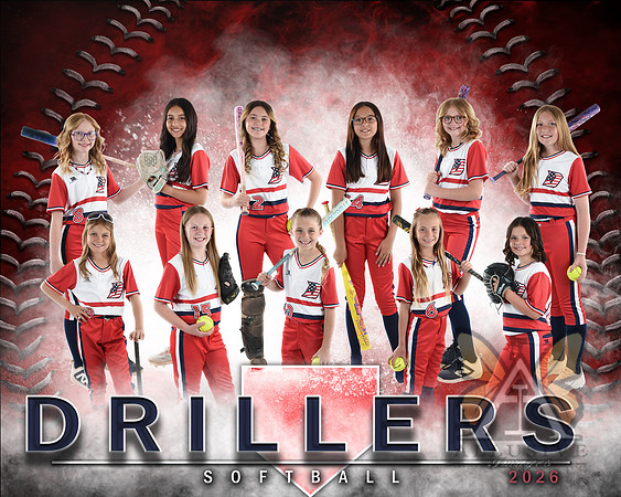 Baseball Softball Glove Team Template