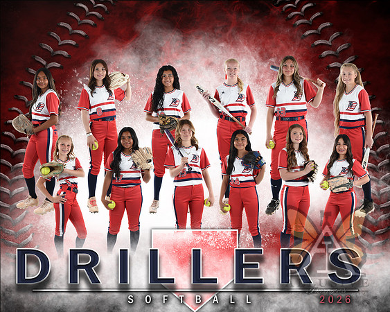 Baseball Softball Glove Team Template
