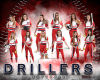 Baseball Softball Glove Team Template