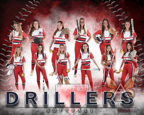 Baseball Softball Glove Team Template