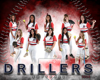 Baseball Softball Glove Team Template