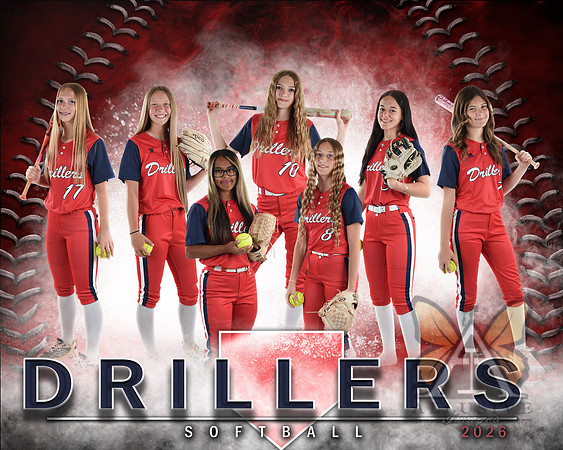 Baseball Softball Glove Team Template
